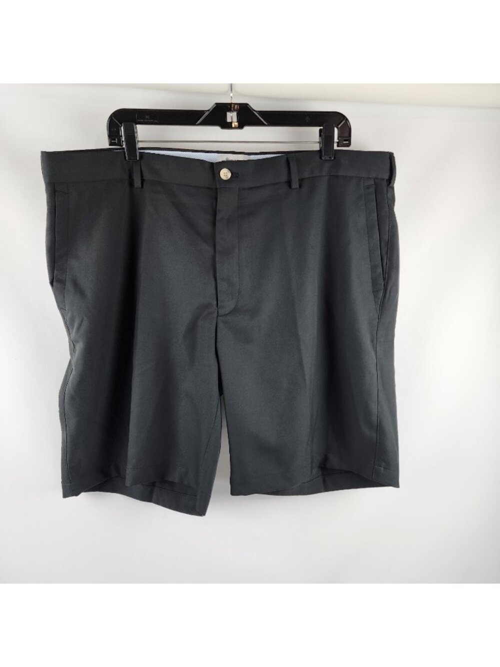 Peter Millar Shorts Mens 40x9 Black Salem High Drape Performance Golf